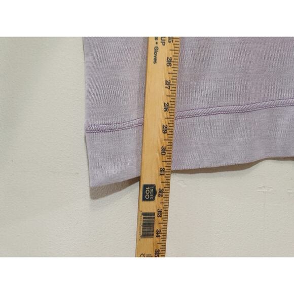 Tommy Bahama Men’s Sweater Long Sleeve 1/4 Zip Casual Golf Lilac Size Large - Picture 10 of 12